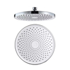Modern Chrome Round 10 inch ABS Rainfal Bathroom Shower Head