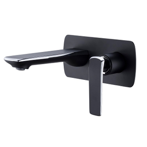 Wall Mounted Wash Mixer Tap Bathroom Concealed Sink Basin Faucet