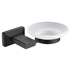 Amazon Hot Sale Sanitary Ware Bathroom Accessories Copper Black Bathroom Soap Dish Holder