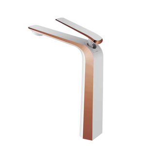 Luxurious Deck Mounted Single Handle Brass Lavatory Sink Mixer Tap Wash Hand Basin Faucet For Bathroom